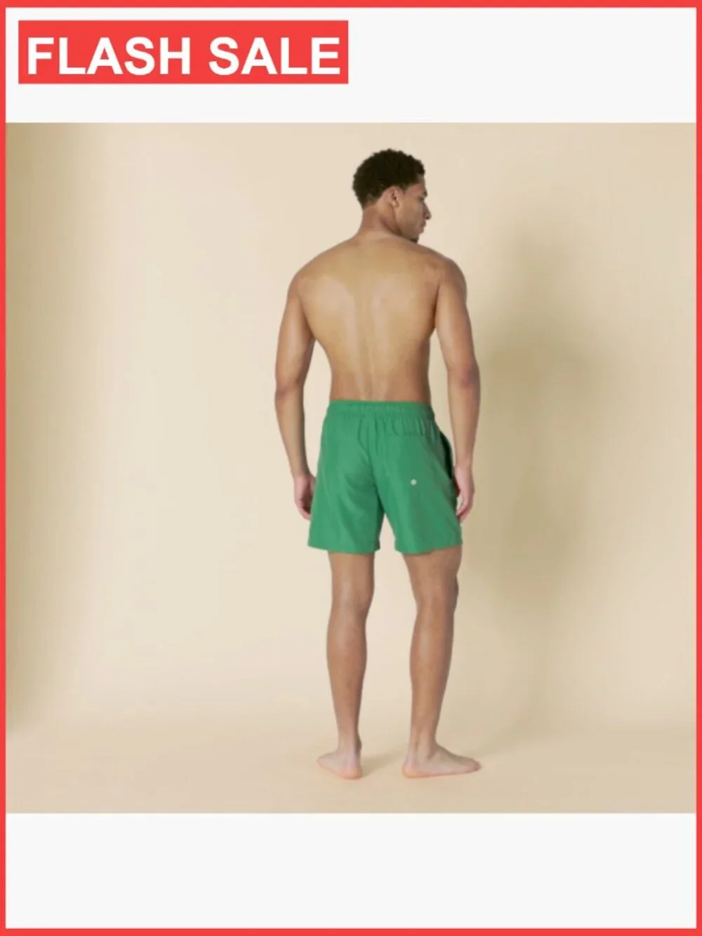 Men's Swim Trunks with Mesh Lining, Pockets, Drawstring, 7